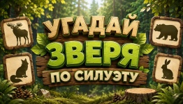 Угадай зверя по силуэту