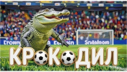 ФУТБОЛ, КРОКОДИЛ ФУТБОЛА.